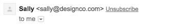 Gmail shows only the original email address for an authenticated email