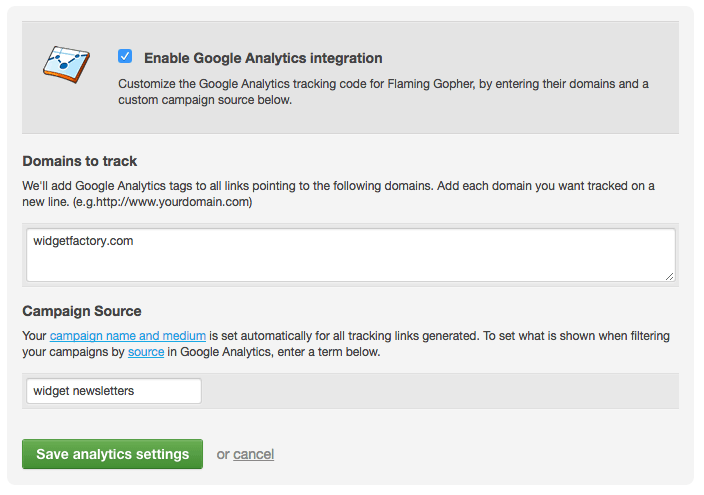 Track Clicked Links With Google Analytics Campaign Monitor